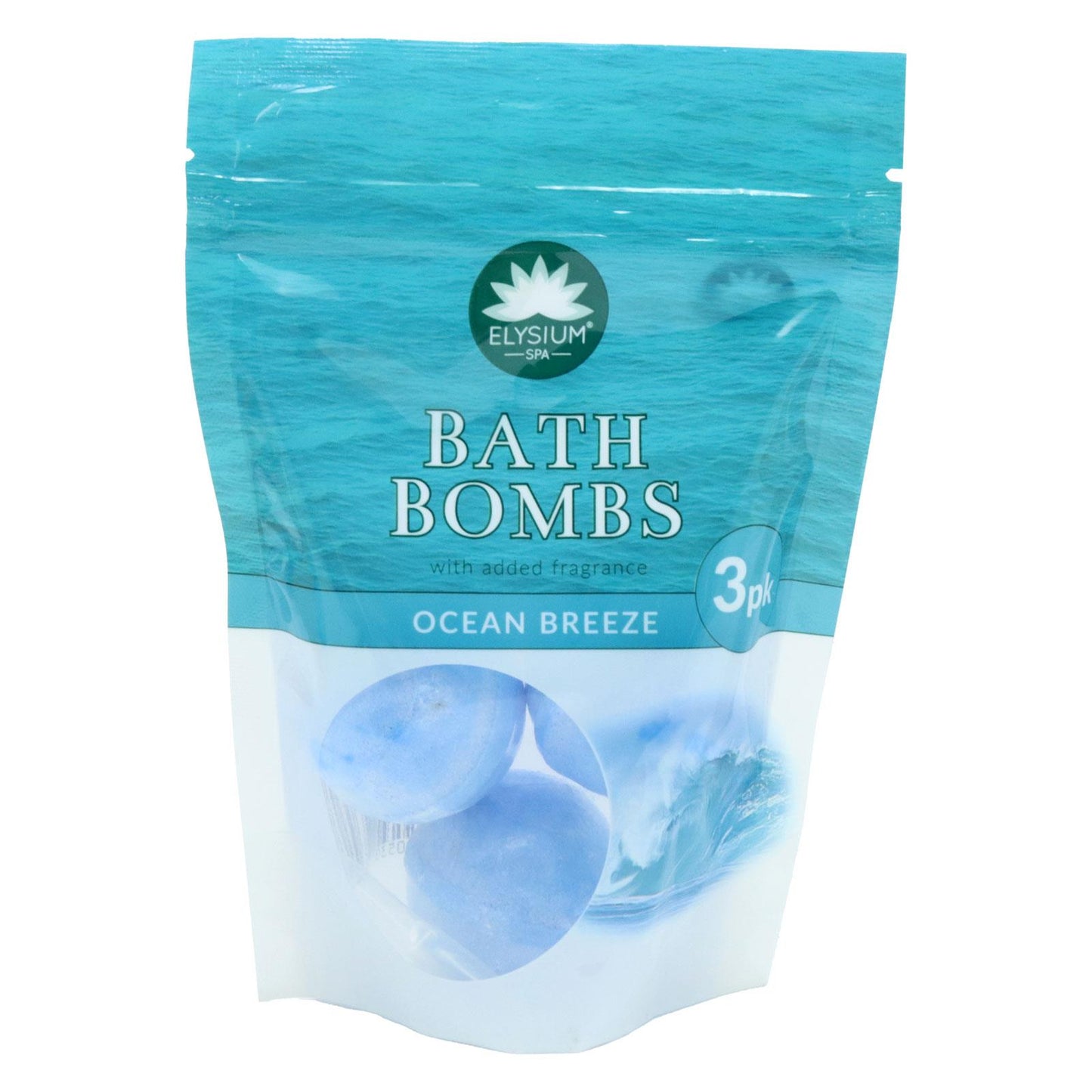 Elysium Spa Cocean Breeze Triple Bath Bomb 50G | Daily Supplies