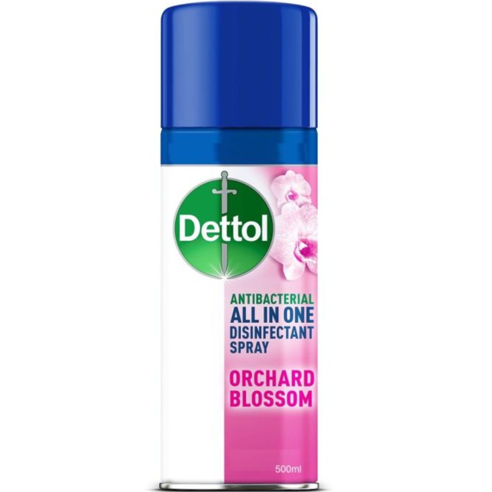 Dettol Antibacterial All-in-One Disinfectant Spray Orchard Blossom 300ml | Daily Supplies