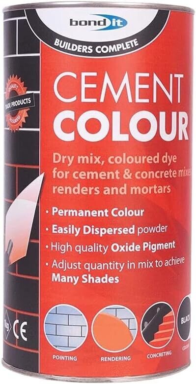 Bond It Builders Complete Permanent Cement Colour Powder 1Kg | Daily Supplies