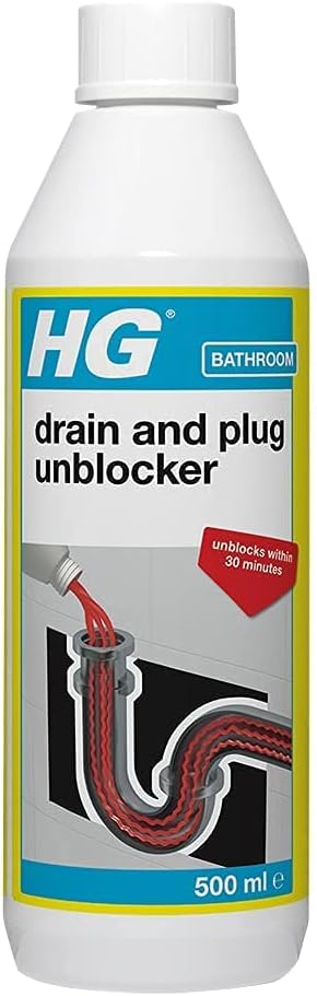 HG Drain and Plug Unblocker 500ml | Daily Supplies