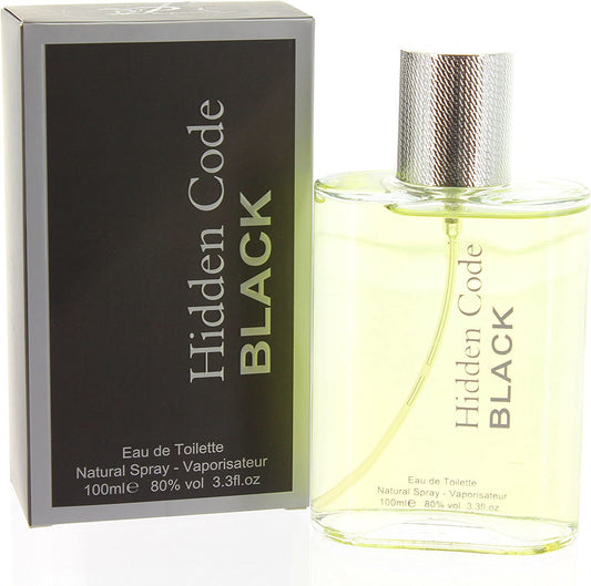 Hidden Code Eau De Toilette Black 100ml | Daily Supplies