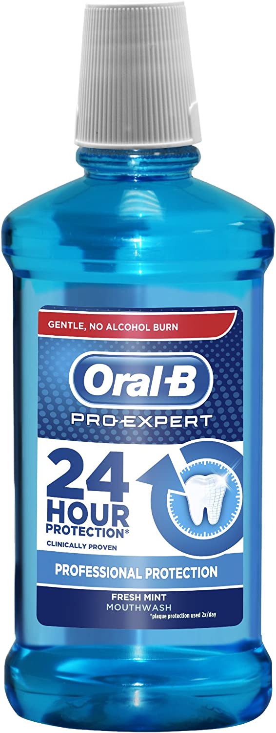 Oral B Mouthwash Pro Expert Multi Protection Clean Mint 500ml | Daily Supplies