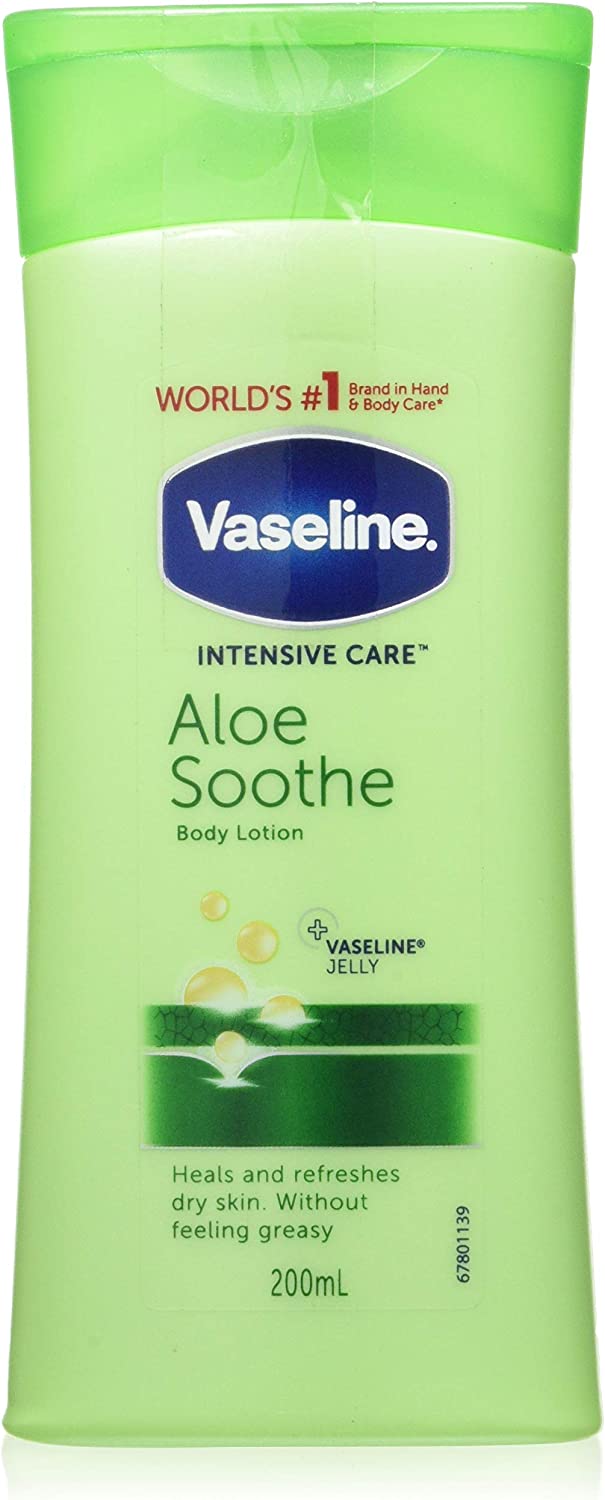 Vaseline Intensive Care Aloe Vera Body Lotion 200ml | Daily Supplies