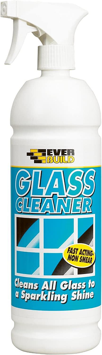 Everbuild Glass Cleaner Ready To Use Spray 1 Litre | Daily Supplies