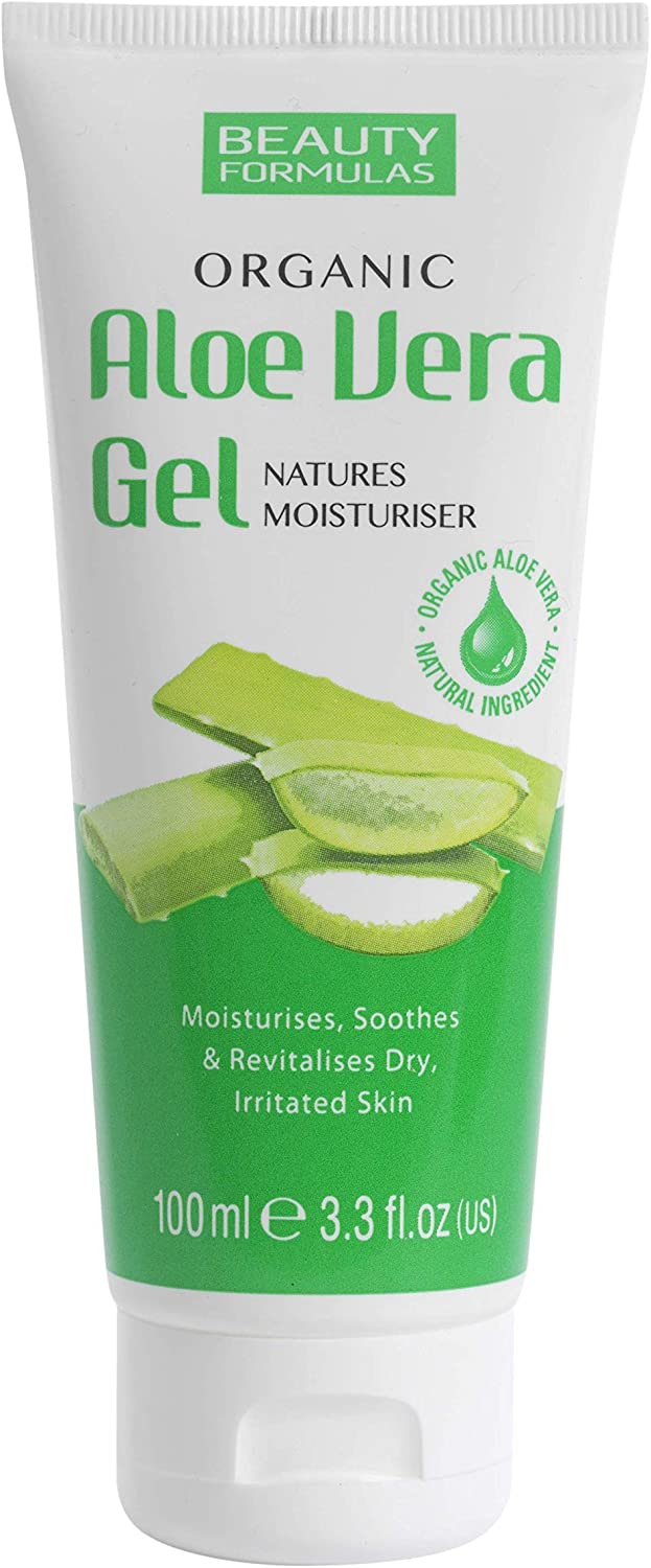 Beauty Formulas Organic Aloe Vera Gel 100ml | Daily Supplies