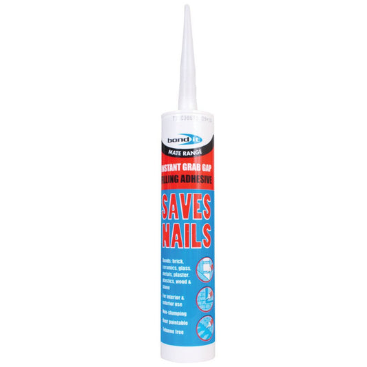 Bond It Mate Range Instant Grab Saves Nails Gap Filling Adhesive 300ml | Daily Supplies