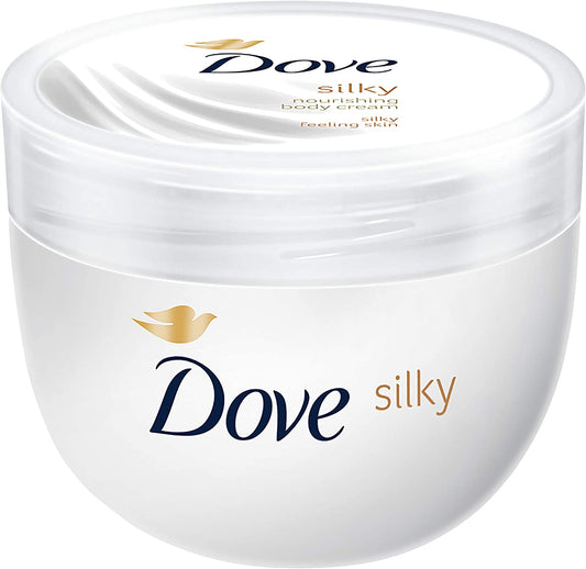 Dove Silky Nourishment Body Cream 300ml | Daily Supplies