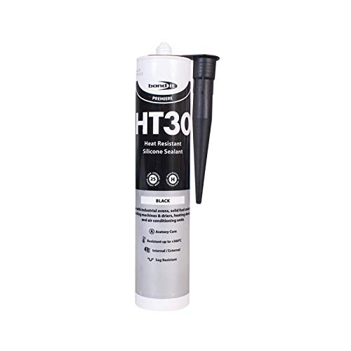 Bond IT HT30 Heat Resistant Silicone Black 310ml | Daily Supplies