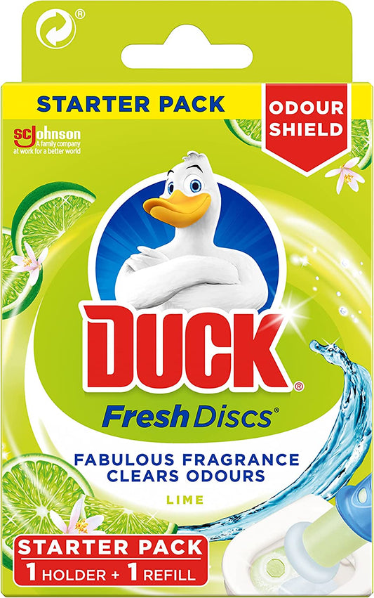 Toilet Duck Fresh Disc Clear Odours Gel Lime 36ml | Daily Supplies