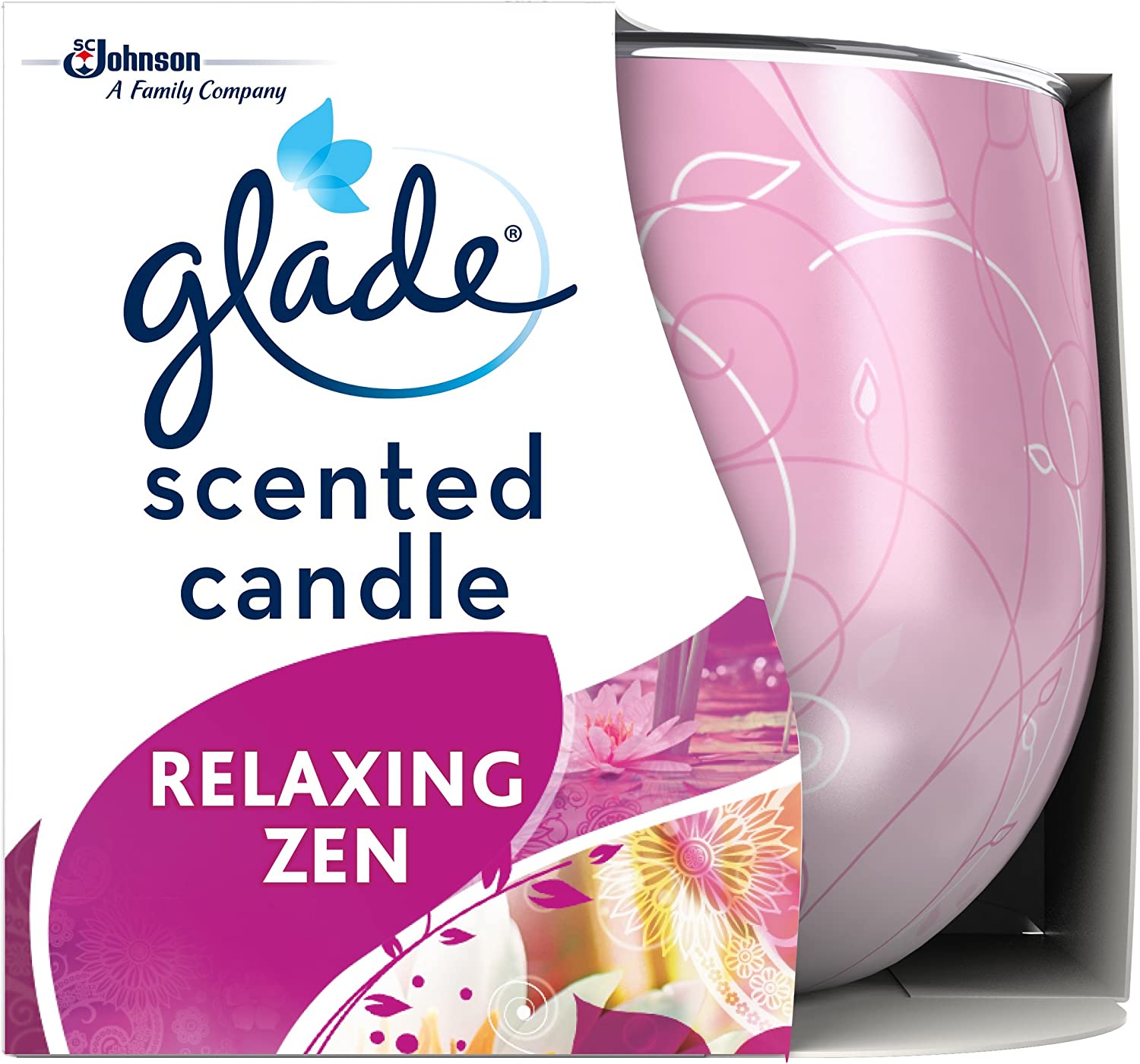 Glade Scented Candle Air Freshener Relaxing Zen 120g | Daily Supplies