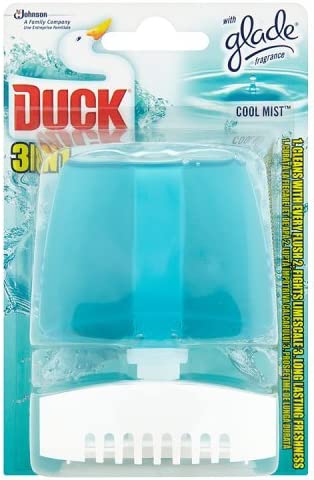 Toilet Duck 3 In 1 Rim Block Holder Cool Mist 55ml | Daily Supplies