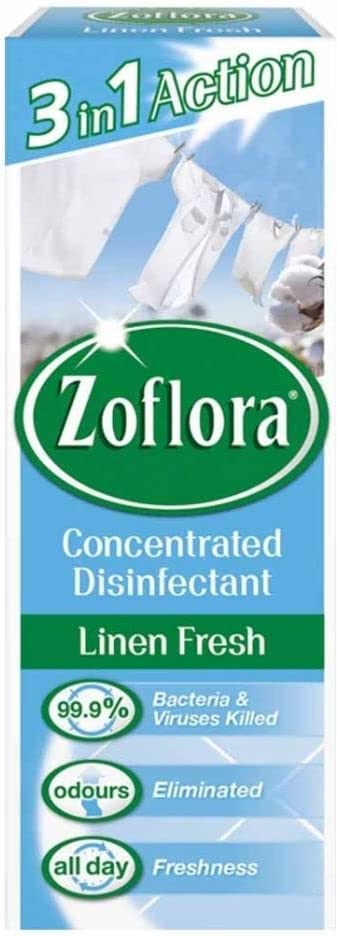 Zoflora Concentrated Disinfectant Linen Fresh 3in1 Action 120ml | Daily Supplies