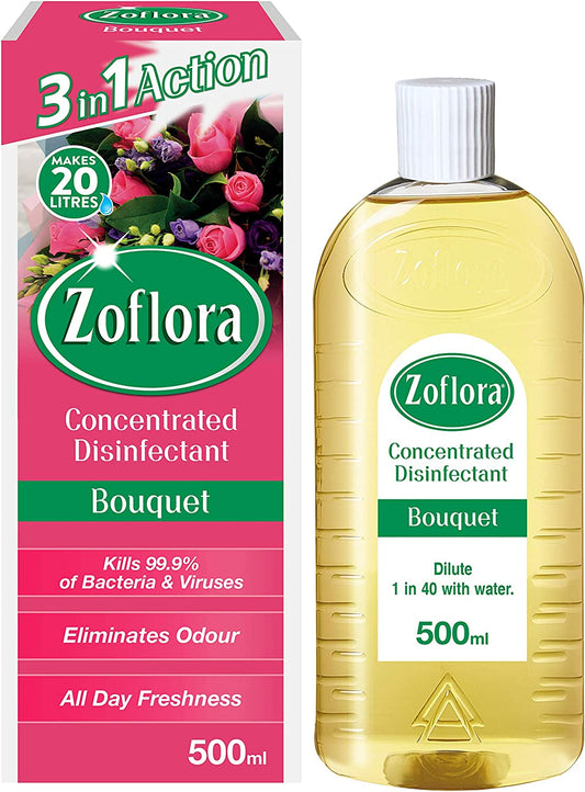 Zoflora 3in1 Action Concentrated Disinfectant Bouquet 500ML | Daily Supplies