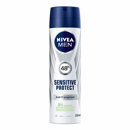 Nivea Men Deodorant Spray Sensitive Protect 150ml | Daily Supplies