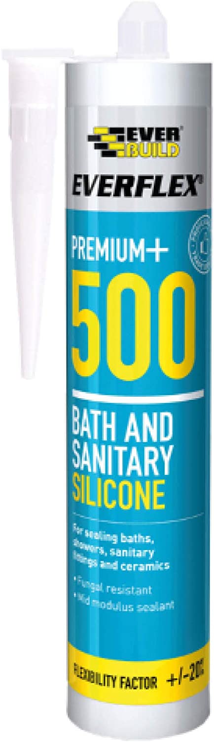 Everbuild Everflex 500 Silicone Sealant Manhattan Grey 295ml | Daily Supplies