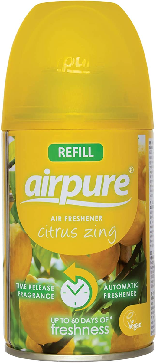Airpure Air Freshener Refill Citrus Zing 250 ML | Daily Supplies