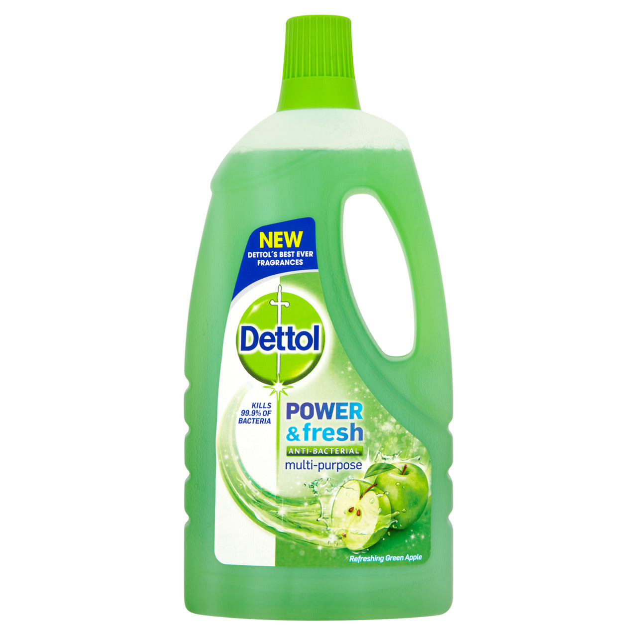 Dettol Power & Fresh Multi Purpose Cleaner Green Apple 1L | Daily Supplies