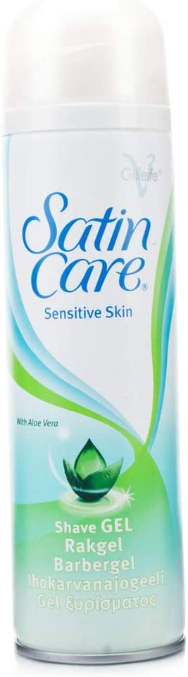 Gillette Satin Care Sensitive Skin Shaving Gel 200ml | Daily Supplies