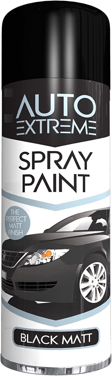 Rapide Auto Extreme All Purpose Spray Paint Black 250ML | Daily Supplies