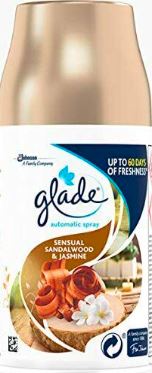 Glade Automatic Spray Air Freshener Refill Sandalwood & Jasmine 269ml | Daily Supplies