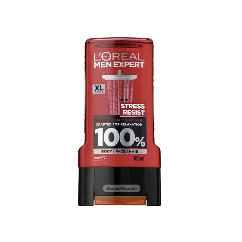 Loreal Men Expert Stress Resist Shower Gel 300ml | Daily Supplies