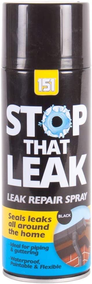 151 Stop That Leak Black Repair Spray 400ML | Daily Supplies
