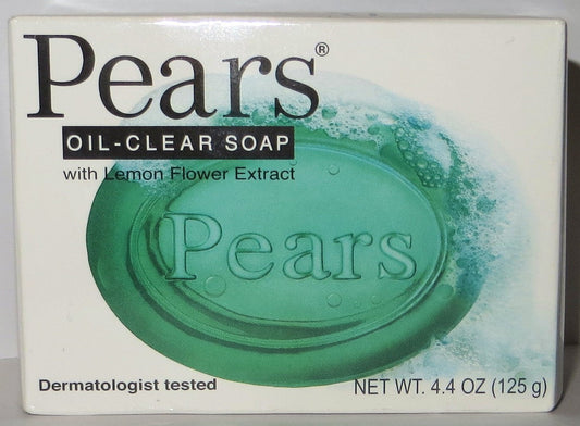 Pears Oil Clear Soap with Lemon Flower Extract 125G | Daily Supplies