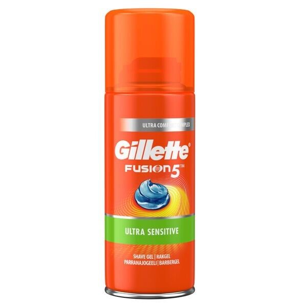 Gillette Fusion5 Ultra Sensitive Shaving Gel 75ML | Daily Supplies
