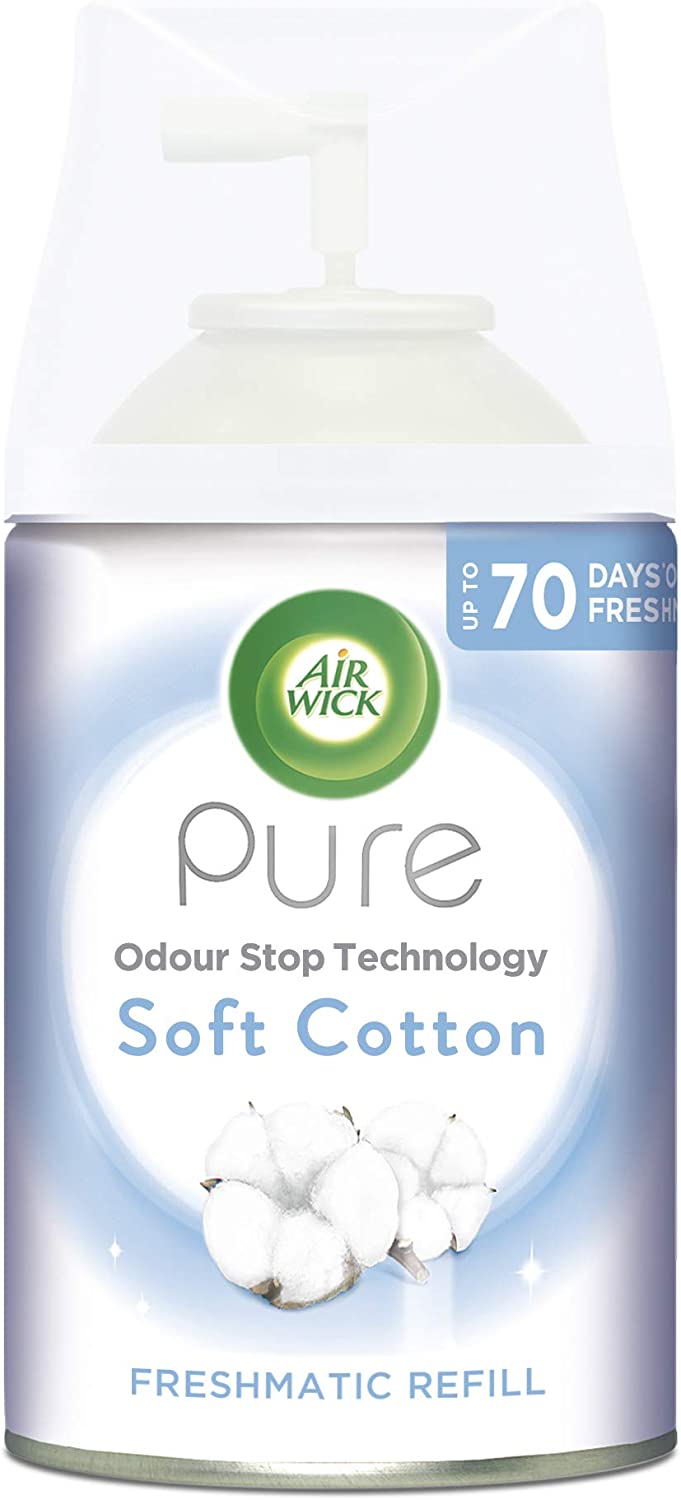 Air Wick Pure Soft Cotton Freshmatic Refill 250ml | Daily Supplies