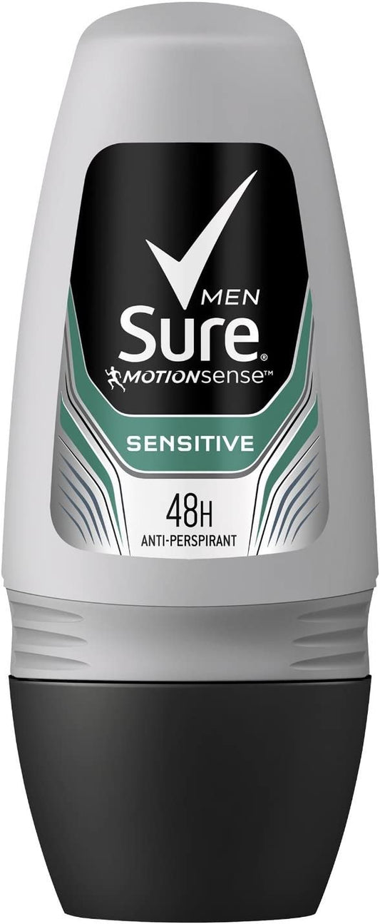Sure Men Motion Sense Sensitive Antiperspirant Roll-On 50ml | Daily Supplies