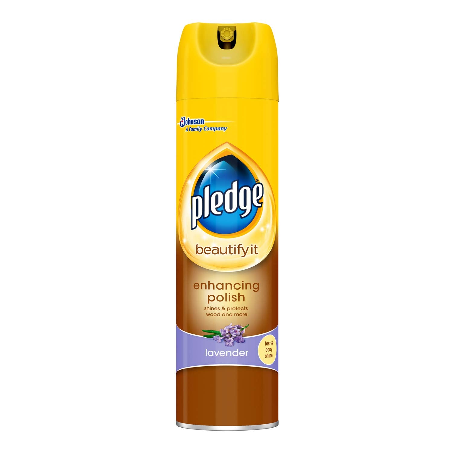 Pledge Enhancing Wood Polish Spray Lavender 250ML | Daily Supplies