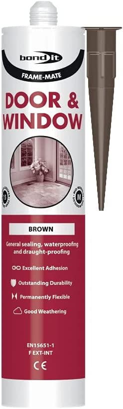 Bond It Frame-Mate Door & Window Brown Sealant 310ml | Daily Supplies