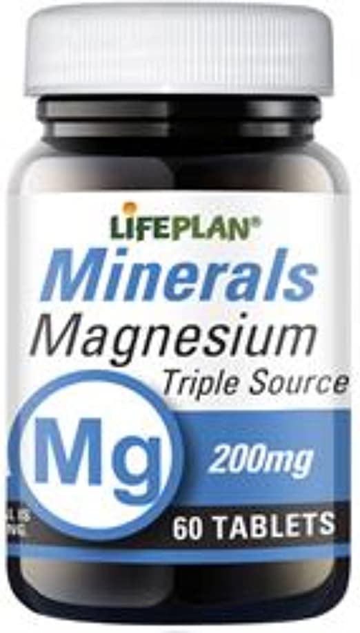 Lifeplan Magnesium Triple Source 200mg 60Tablets | Daily Supplies