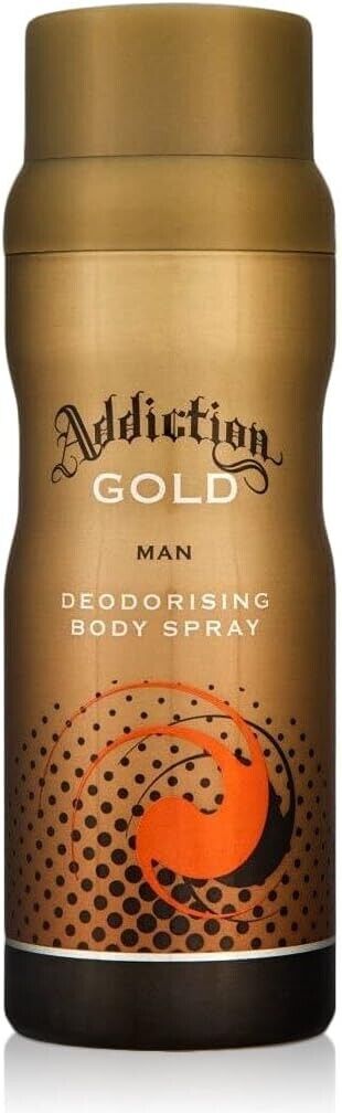 Addiction Deodorant Body Spray Gold Men 150ML | Daily Supplies