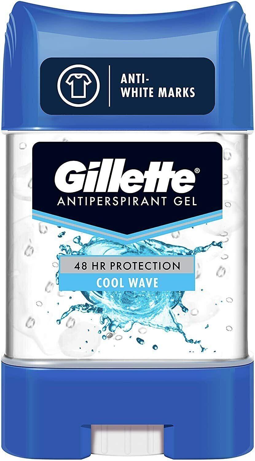 Gillette Clear Gel Cool Wave Deodorant Stick 70ml | Daily Supplies