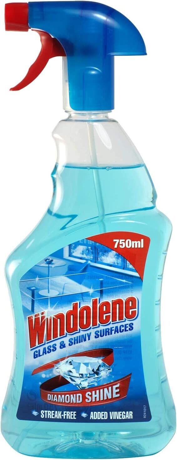 Windolene Glass and Shiny Surfaces Cleaner Spray Diamond Shine 750ml | Daily Supplies