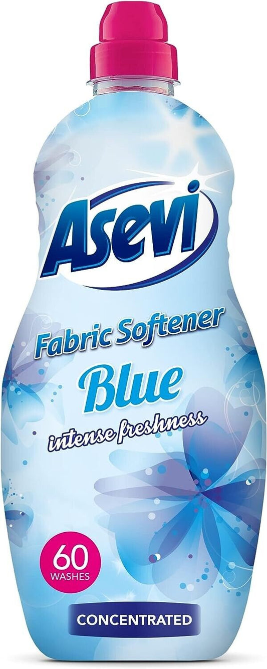 Asevi Fabric Softener Blue Intense Freshness 60 Washes | Daily Supplies
