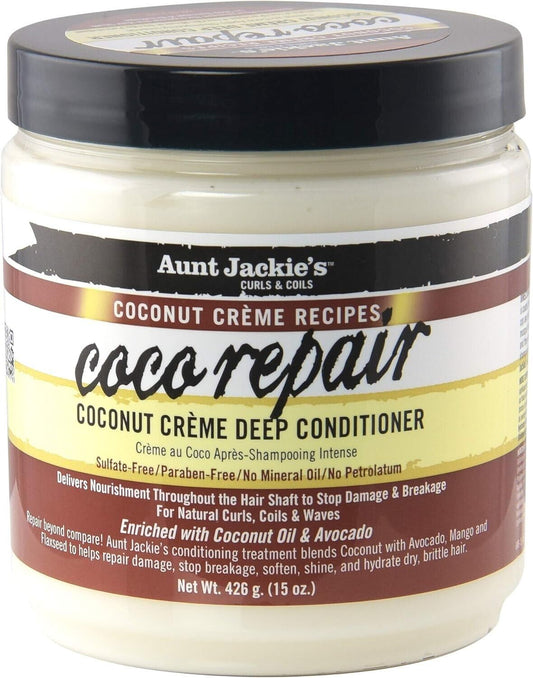 Aunt Jackie's Coconut Cream Deep Conditioner 426g | Daily Supplies