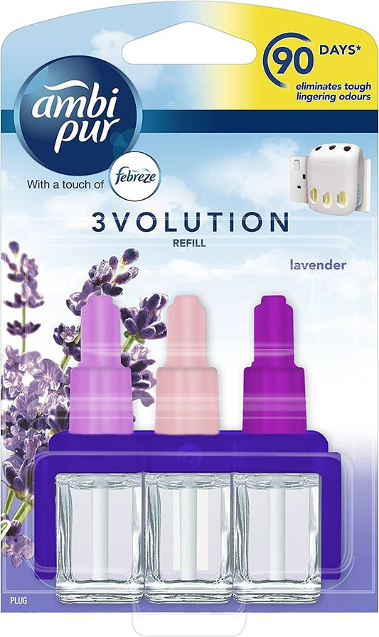 Febreze Ambi Pur 3Volution Plug In Refill Lavender 20ml | Daily Supplies