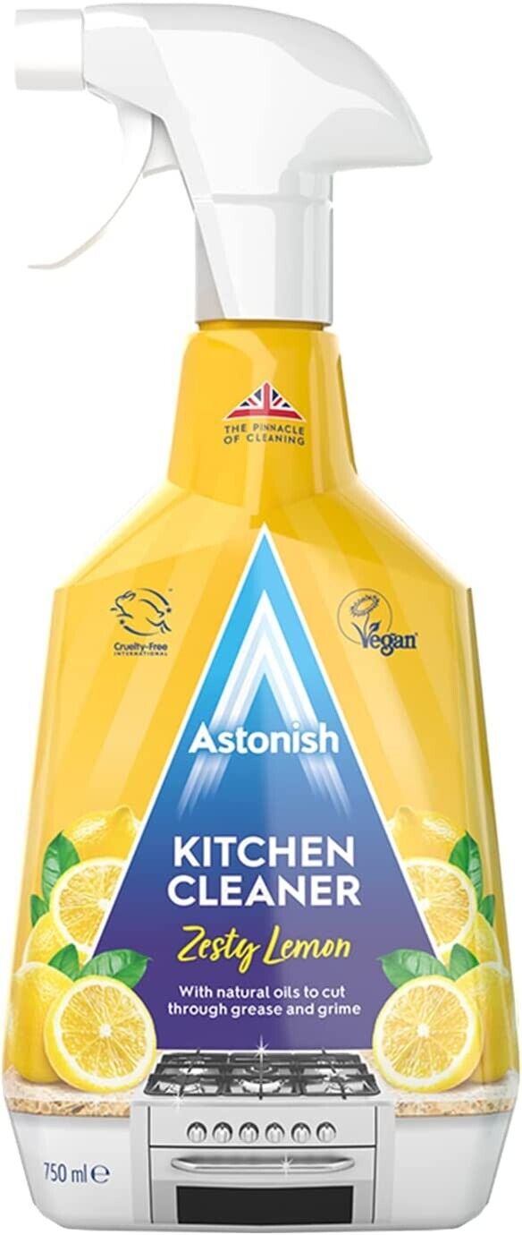 Astonish Zesty Lemon Kitchen Cleaner 750ml | Daily Supplies