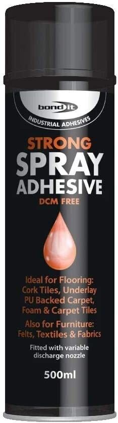 Bond It Strong Adhesive Spray Contact Multi Purpose Glue 500ml | Daily Supplies