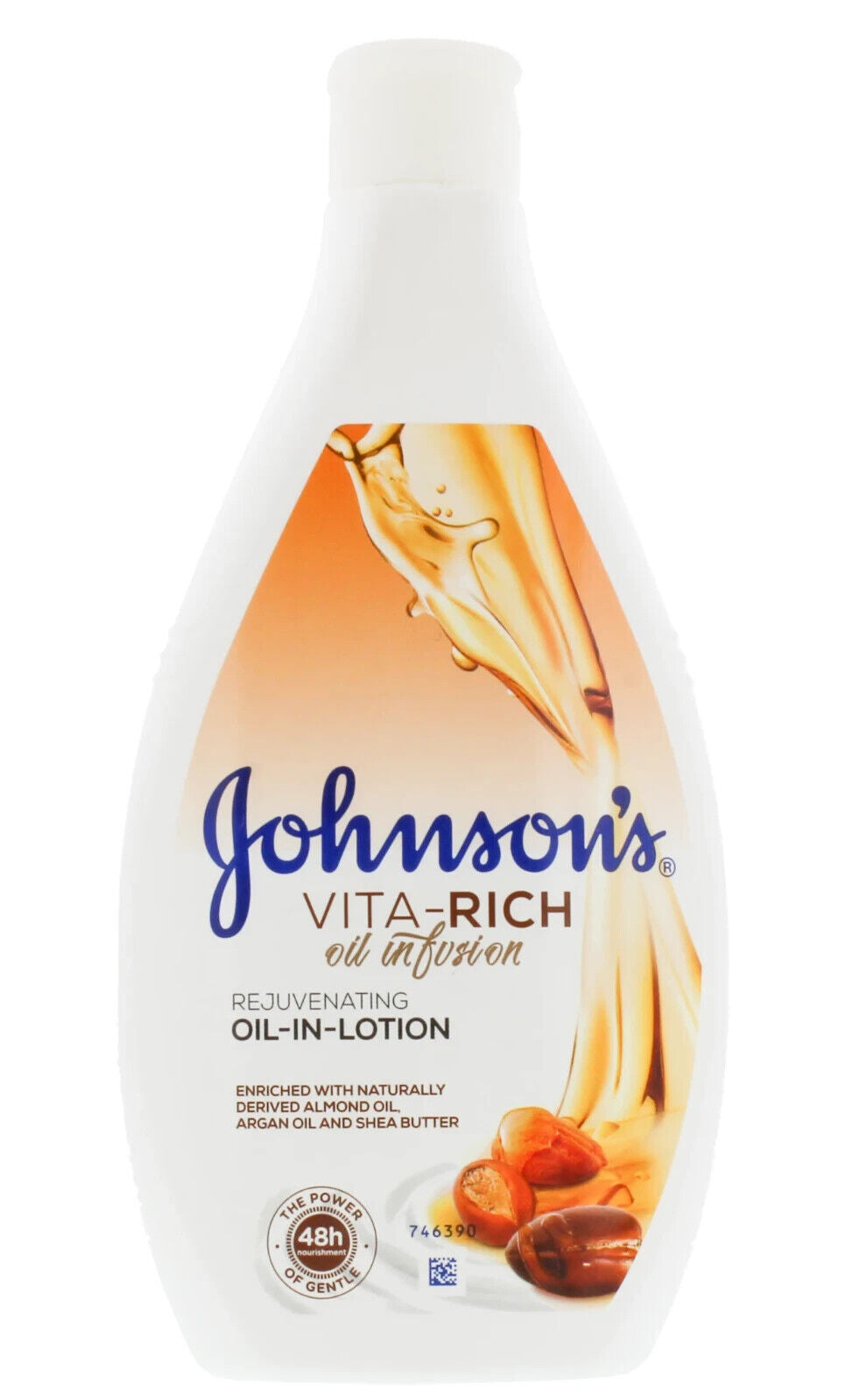Johnsons Vita Rich Oil Infusion Argan Oil and Shea Butter 400ml | Daily Supplies