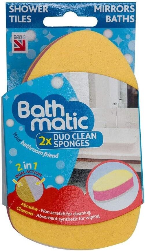 Bathmatic Clean Sponge Duo | Daily Supplies