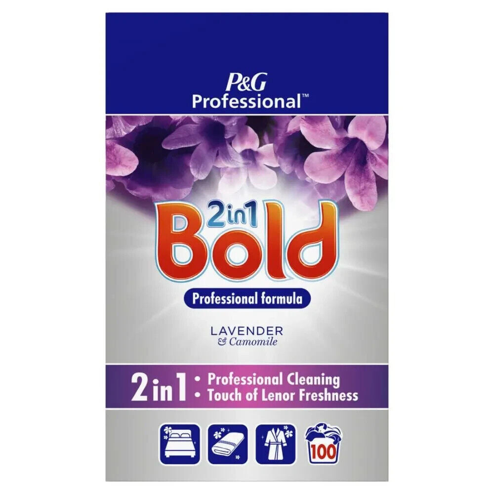 Bold 2in1 Lavender & Camomile Laundry Powder 100 Washes | Daily Supplies