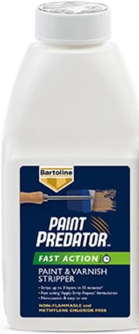 Bartoline Paint Predator Fast Action Paint and Varnish Stripper 500ml | Daily Supplies
