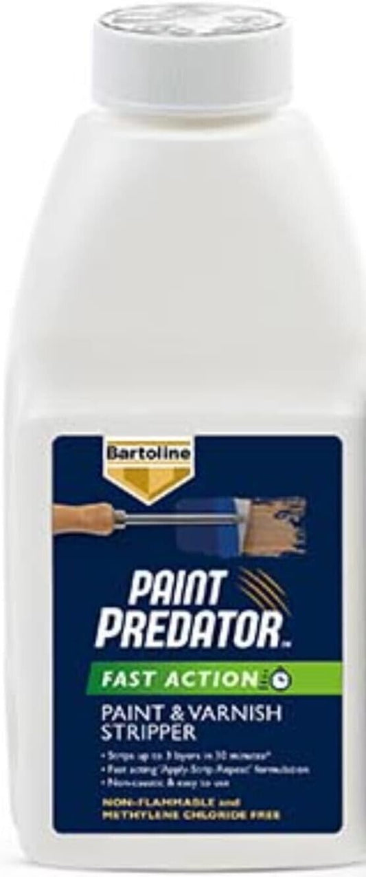 Bartoline Paint Predator Fast Action Paint and Varnish Stripper 500ml | Daily Supplies