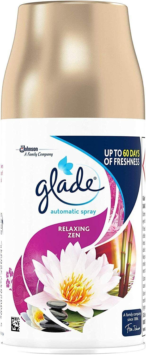 Glade Automatic Relaxing Zen Room Fragrance Refill Spray 269ml | Daily Supplies