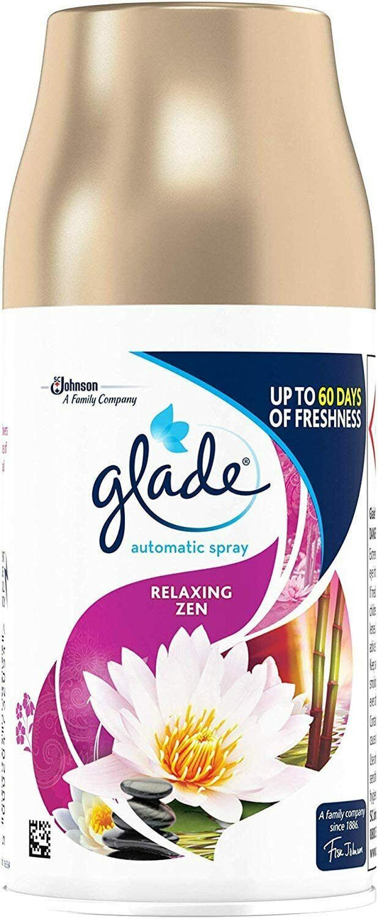 Glade Automatic Relaxing Zen Room Fragrance Refill Spray 269ml | Daily Supplies