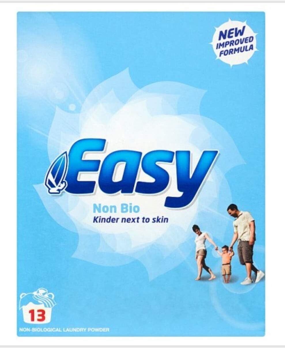 Easy Washing Powder 13 Wash Non Bio White 13 Washes | Daily Supplies
