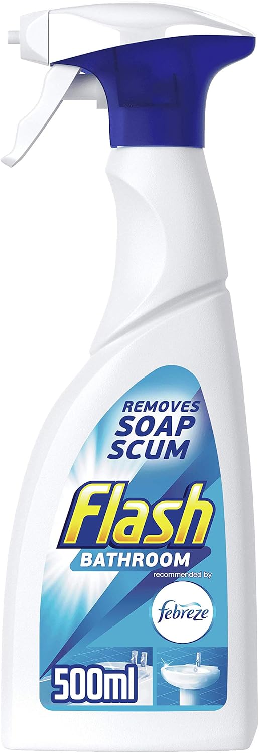 Flash Bathroom Surface Cleaner Spray 500ml | Daily Supplies